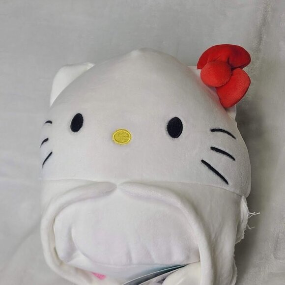 Hello Kitty Squishmallow Plush Cinnamoroll Costume Hoodie 8" Removable Hood - Picture 3 of 14